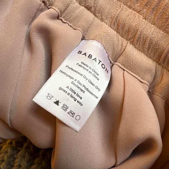 Babaton Mauve Flowy Pants - Picture 4 of 4
